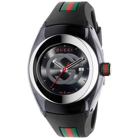 clear gucci watch|gucci unisex watches.